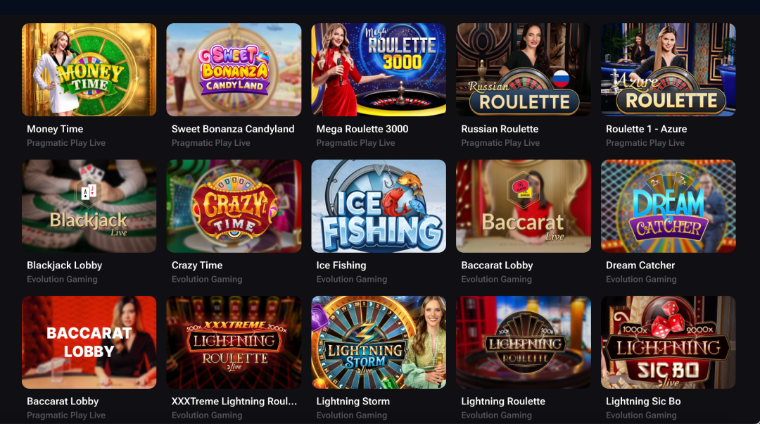 Vega Bet games